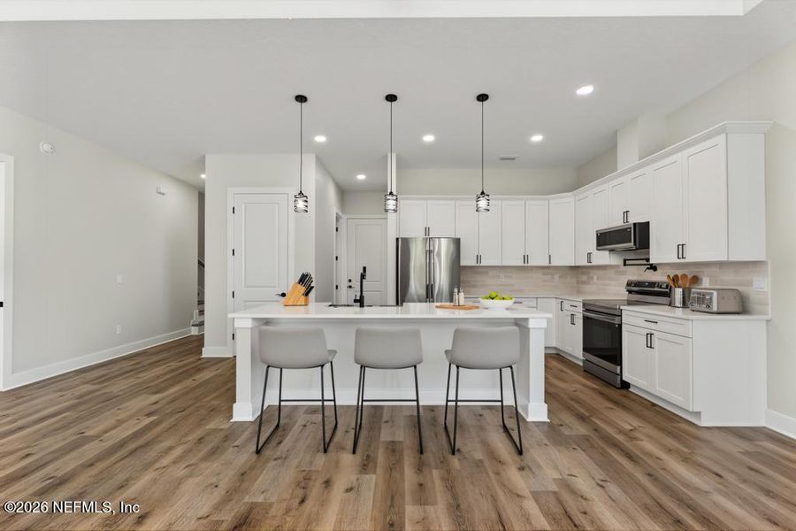 Furnished interior view inside a new home in , Yulee (Image 15). Furnished interior view inside a new home in , Yulee (Image 15).