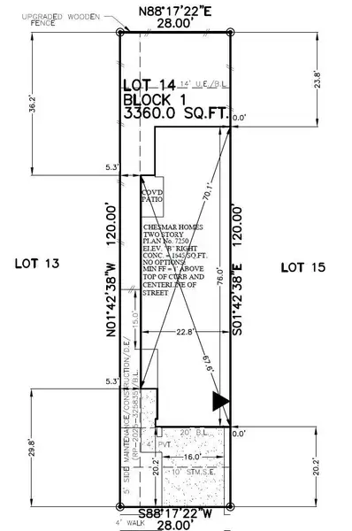 2D floor plan layout of this home in Jubilee, Hockley, TX (Image 3).