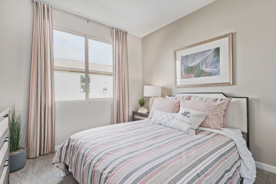 Furnished interior view inside a new home in Camilo at Santana, Yuma (Image 26).