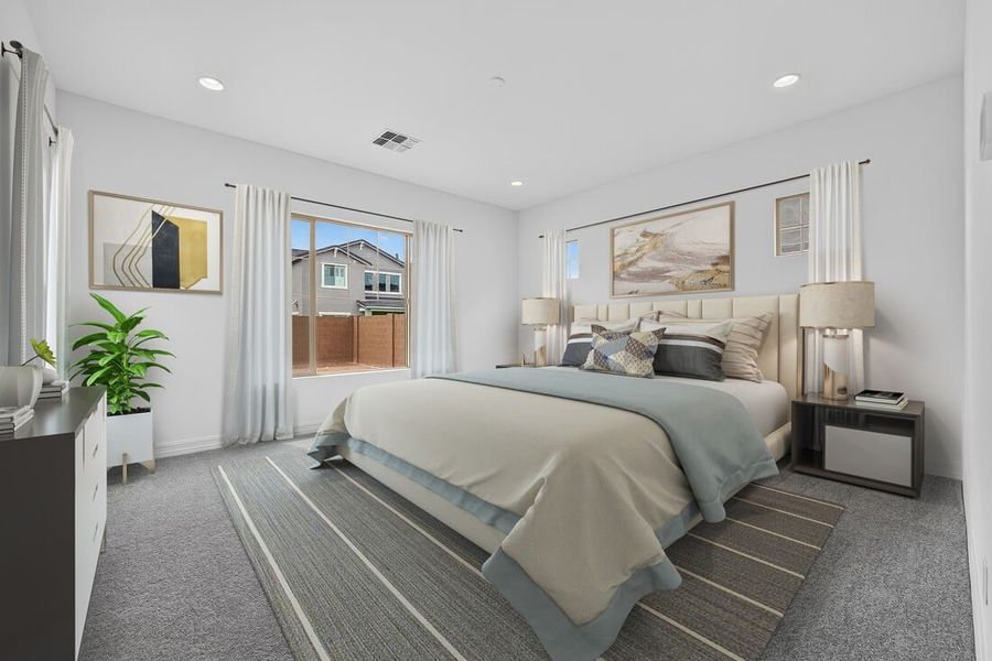 Representative furnished interior of a home built from the Ramsey by Taylor Morrison in Ellsworth Ranch, Queen Creek (Image 8). Representative furnished interior of a home built from the Ramsey by Taylor Morrison in Ellsworth Ranch, Queen Creek (Image 8).