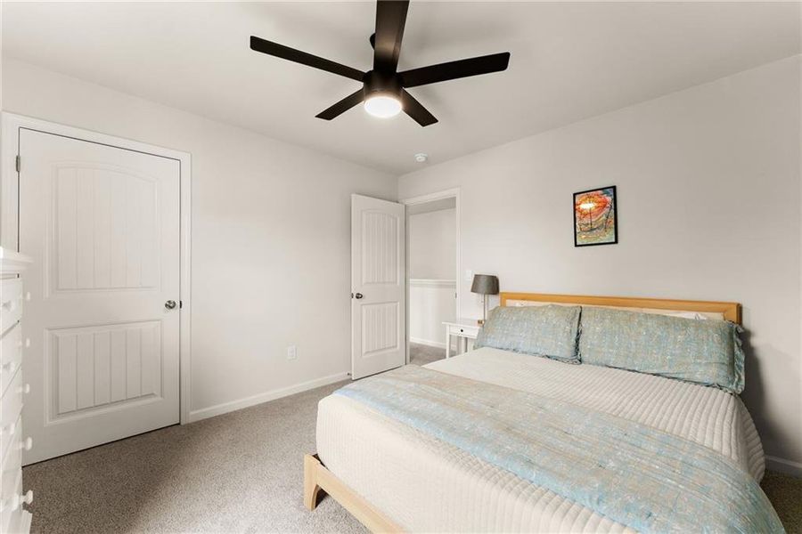 Furnished interior view inside a new home in , Dawsonville (Image 18).