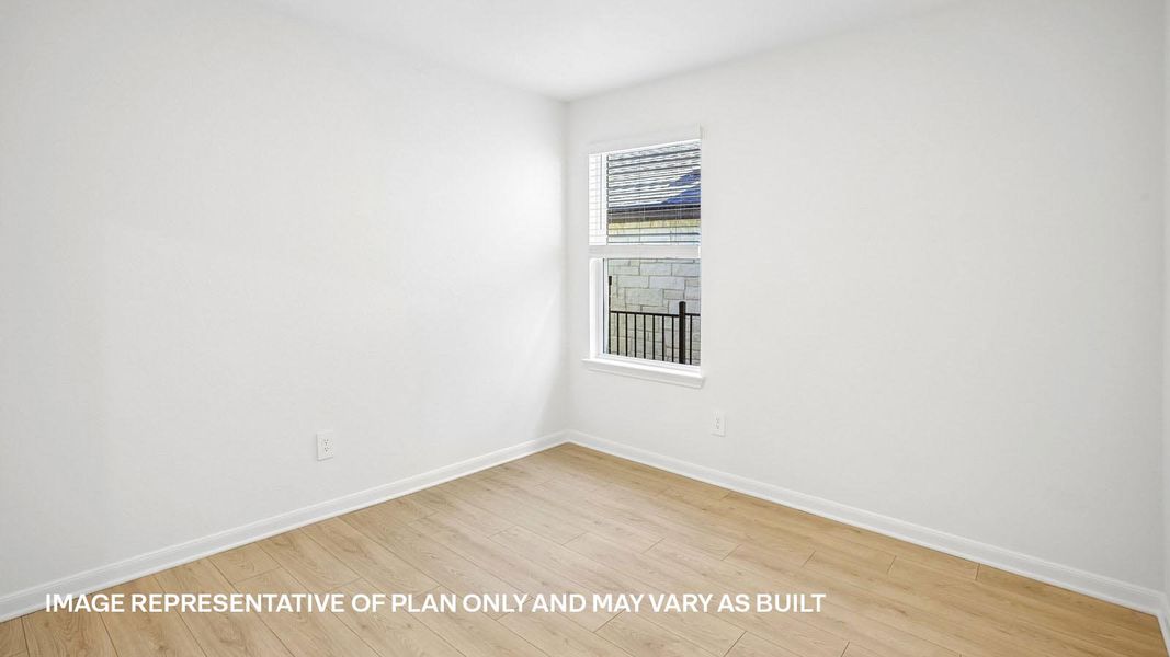 Representative unfurnished interior of a home built from the The Lakeway by D.R. Horton in Revelry, Del Valle (Image 35).