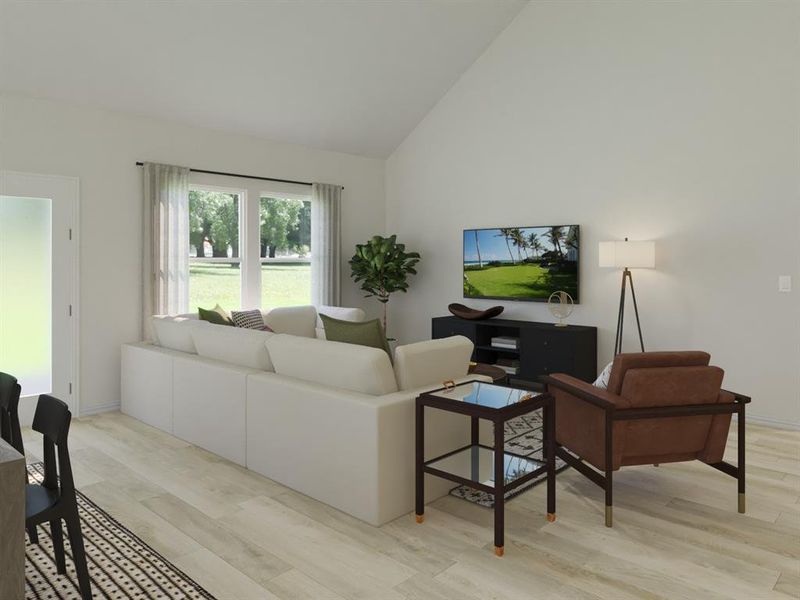 Photo is not of the actual home, but is an inspirational photo of builder’s model home and may depict options, furnishings, and/or decorator features that are not included Photo is not of the actual home, but is an inspirational photo of builder’s model home and may depict options, furnishings, and/or decorator features that are not included