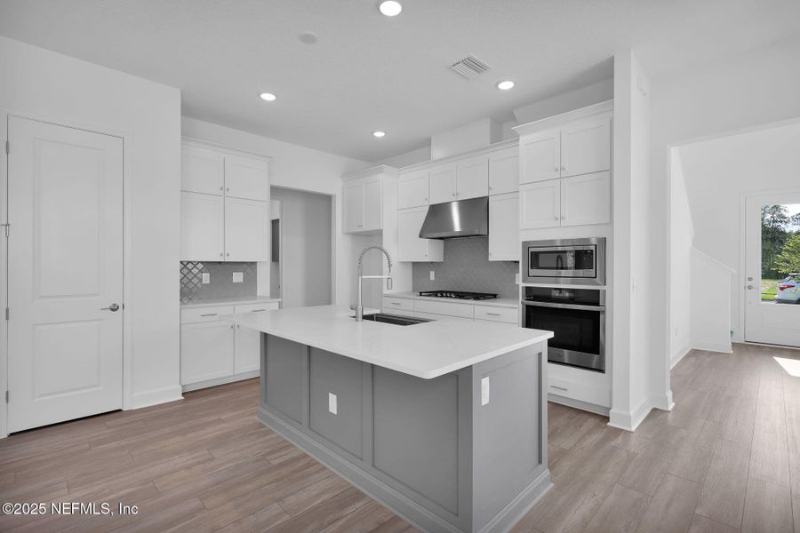 Furnished interior view inside a new home in Reflections at Nocatee, Ponte Vedra (Image 14).