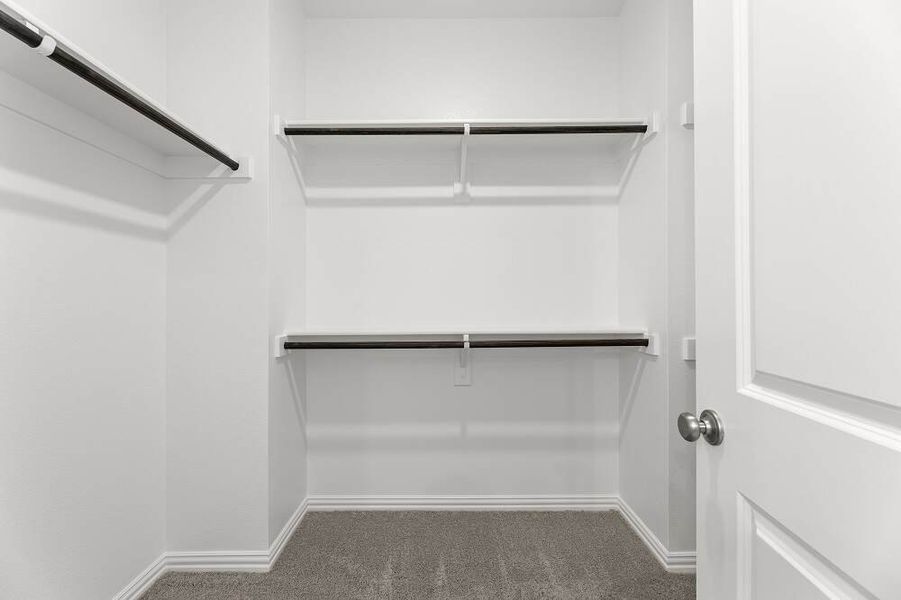 Primary Suite Walk in Closet