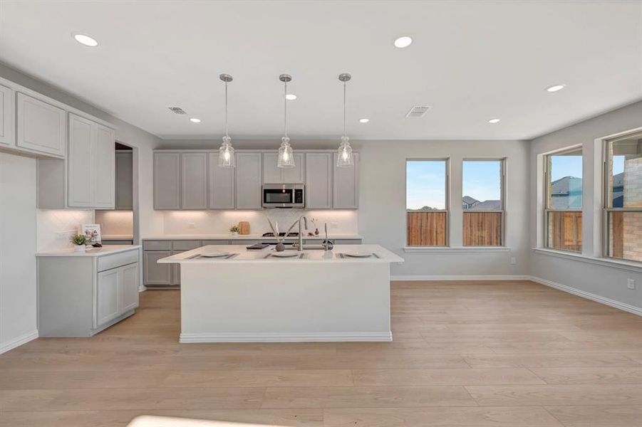 Furnished interior view inside a new home in Sagebrook, Argyle (Image 15).