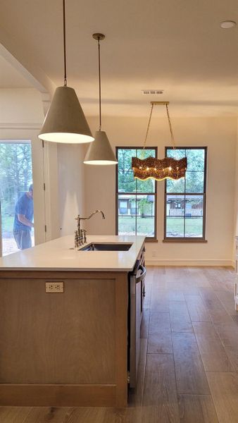 Furnished interior view inside a new home in , Orange (Image 10).