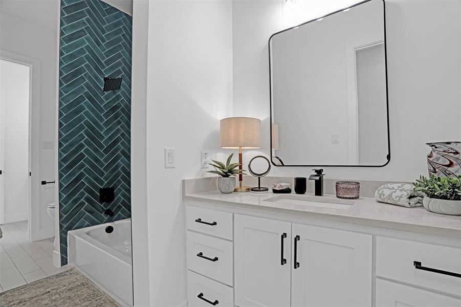 Furnished interior view inside a new home in , Caddo Mills (Image 19).