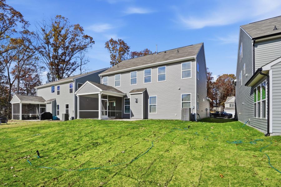 Exterior details and patio area of a home in Grier Meadows, Charlotte (Image 36).