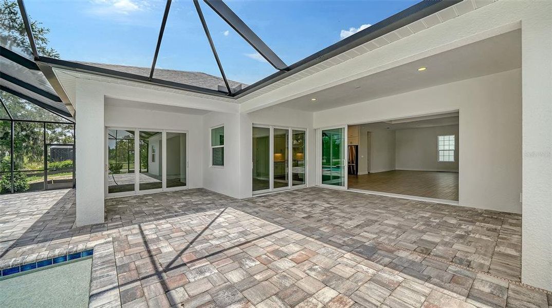 Exterior details and patio area of a home in Canoe Creek, Parrish (Image 32). Exterior details and patio area of a home in Canoe Creek, Parrish (Image 32).