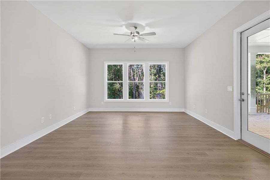 Spacious, unfurnished interior of a new home in , Cumming (Image 44).