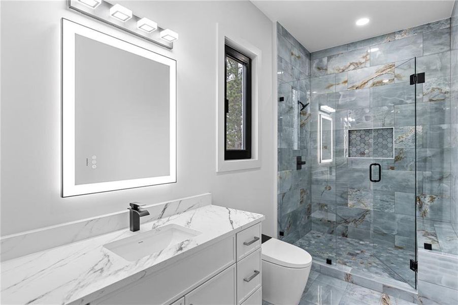 Furnished interior view inside a new home in , Lawrenceville (Image 34).