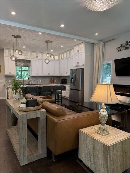 Furnished interior view inside a new home in , Atlanta (Image 32).