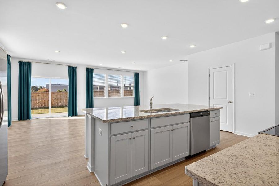 Furnished interior view inside a new home in , Winder (Image 12).