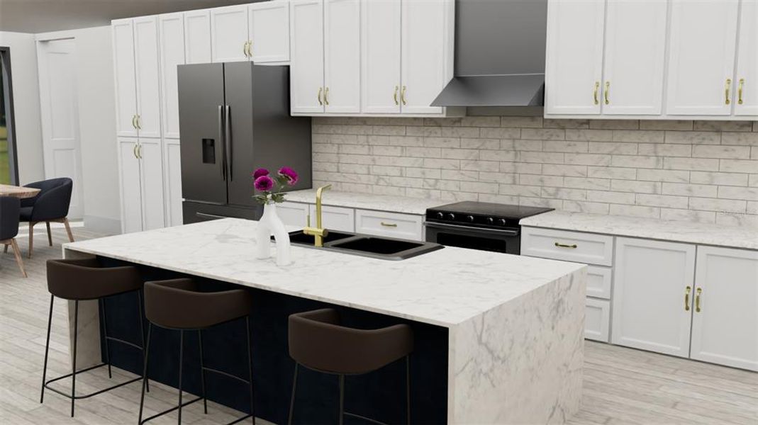 Furnished interior view inside a new home in , Ocala (Image 5).