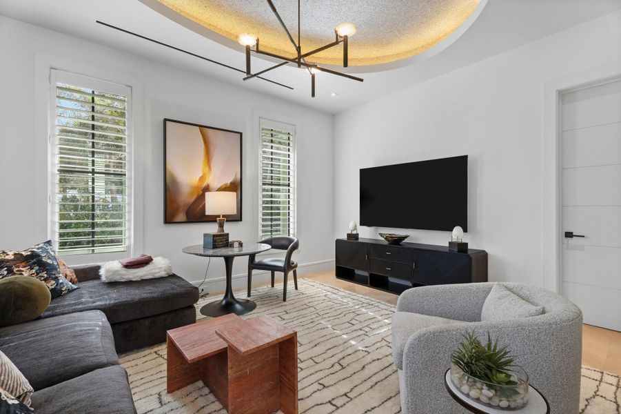 Furnished interior view inside a new home in , Jupiter (Image 65). Furnished interior view inside a new home in , Jupiter (Image 65).