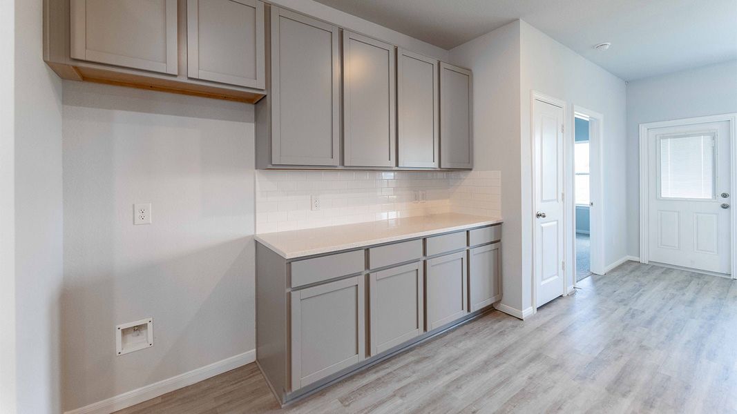 Furnished interior view inside a new home in Windrose Green, Angleton (Image 3).