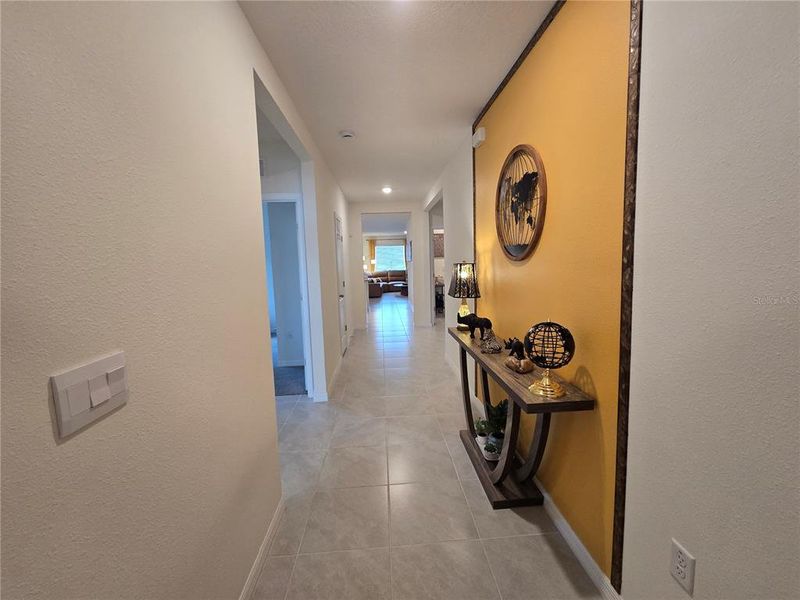 Furnished interior view inside a new home in Wind Meadows South, Bartow (Image 10).