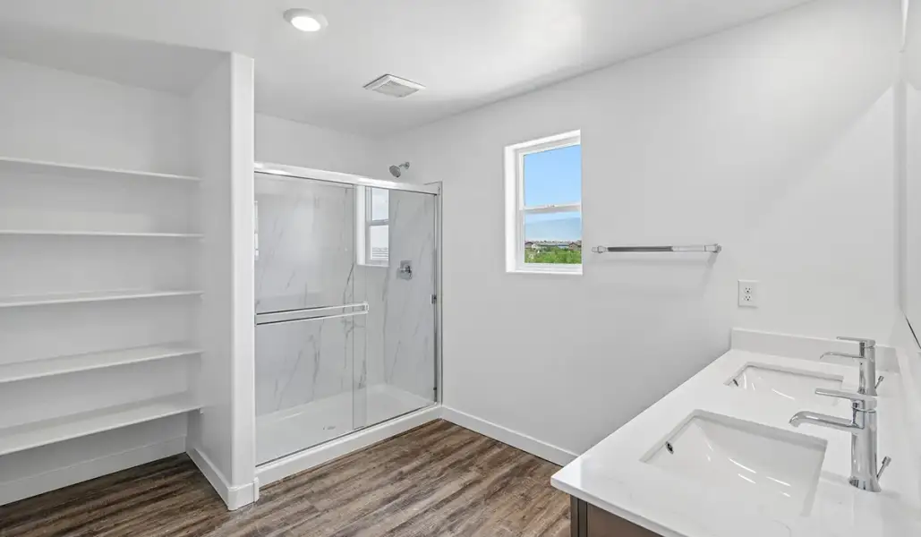 Furnished interior view inside a new home in Blackhawk, Tucson (Image 9).