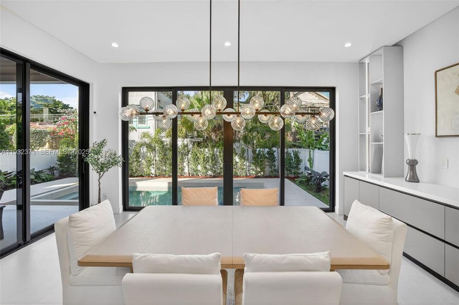 Furnished interior view inside a new home in , Fort Lauderdale (Image 18).