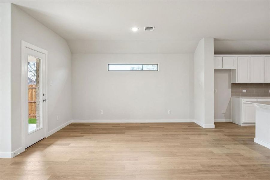 Dining Room in the Heisman home plan by Trophy Signature Homes – REPRESENTATIVE PHOTO