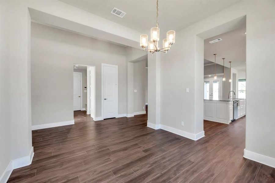 Spacious, unfurnished interior of a new home in Fannin Ranch, Leonard (Image 24). Spacious, unfurnished interior of a new home in Fannin Ranch, Leonard (Image 24).