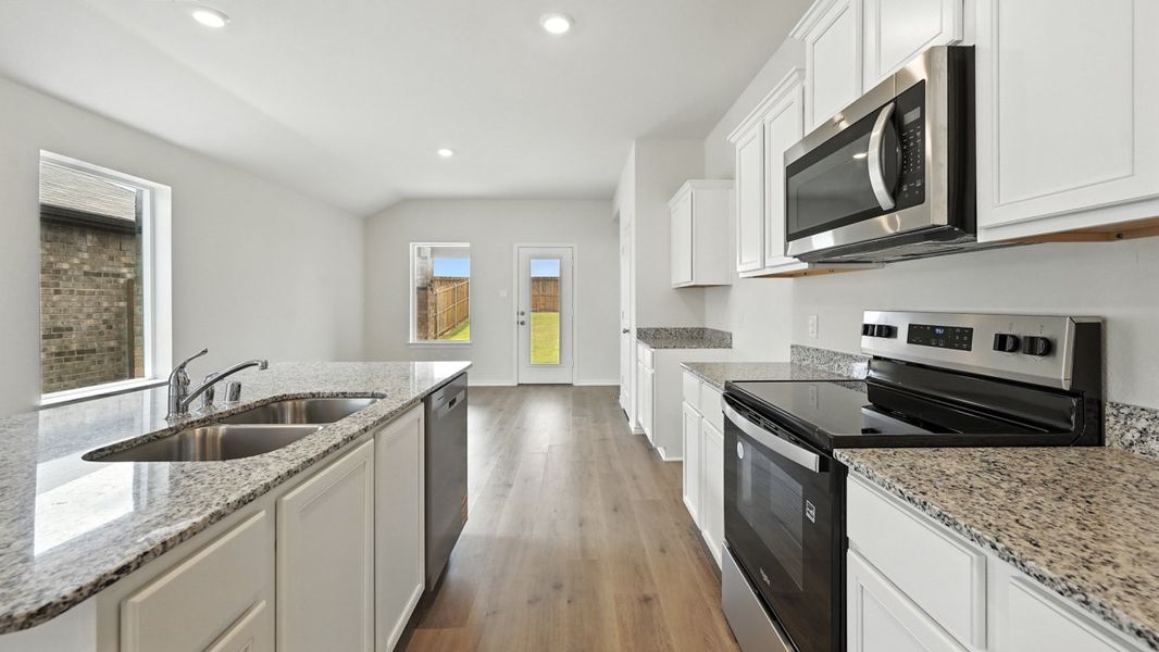 Furnished interior view inside a new home in Wildcat Ranch, Crandall (Image 11).