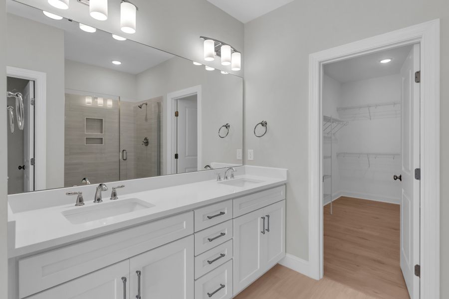 Representative furnished interior of a home built from the The Seagrass by RobuckHomes in East & Mason, Wilmington (Image 13). Representative furnished interior of a home built from the The Seagrass by RobuckHomes in East & Mason, Wilmington (Image 13).