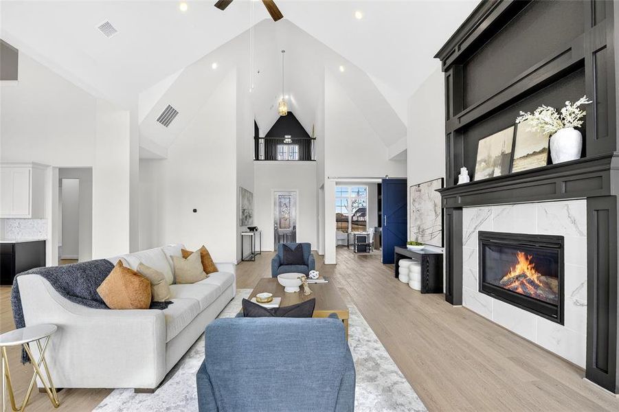 Furnished interior view inside a new home in , Parker (Image 25). Furnished interior view inside a new home in , Parker (Image 25).