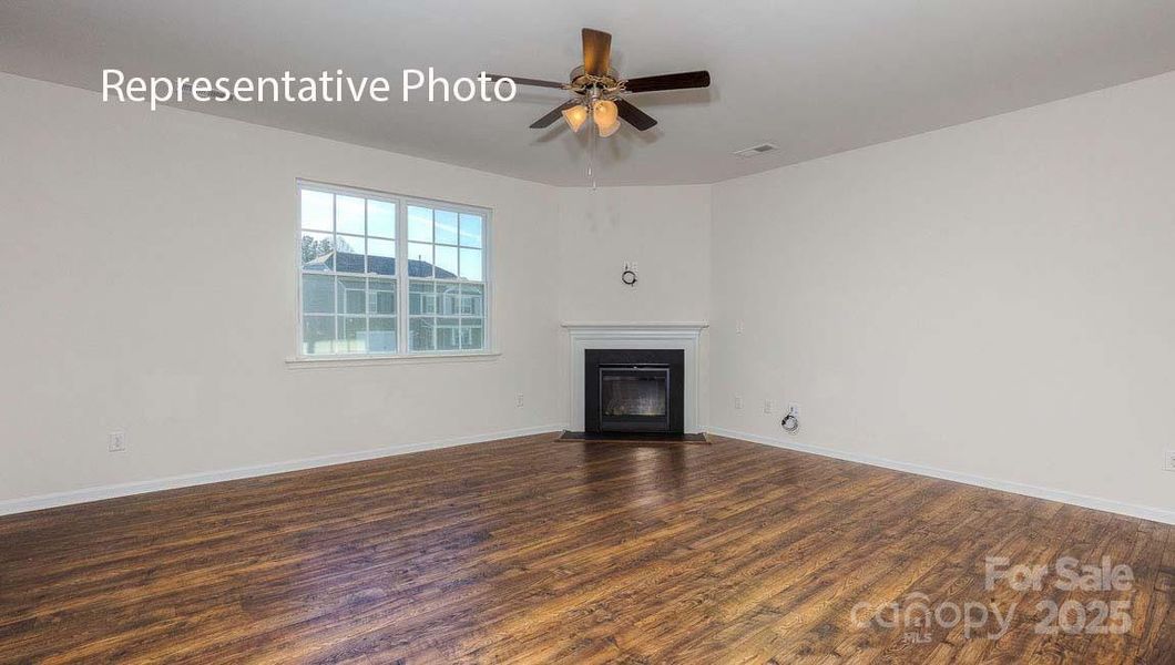 Spacious, unfurnished interior of a new home in Secrest Commons, Monroe (Image 19).