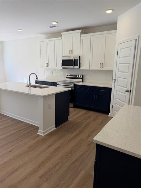 Furnished interior view inside a new home in The Brooke at Rivertown, South Fulton (Image 6).