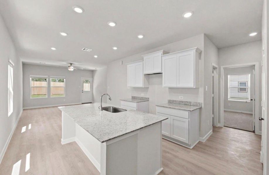 Furnished interior view inside a new home in Maple Heights, Porter (Image 8).