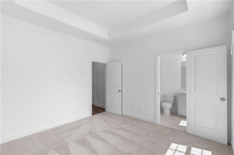 Spacious, unfurnished interior of a new home in Evanshire Townhomes, Duluth (Image 21).