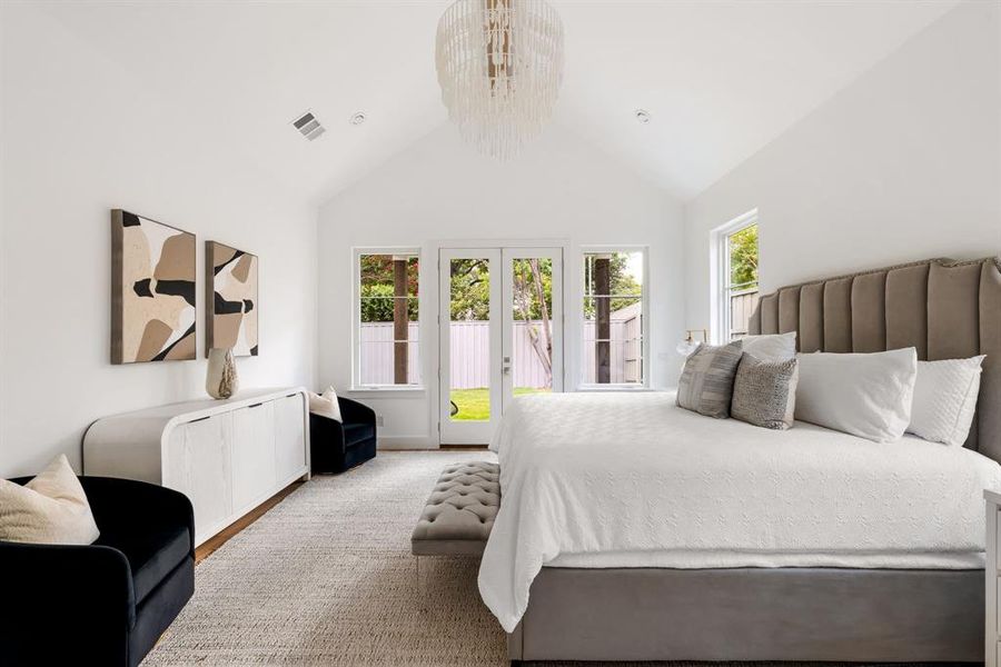 Furnished interior view inside a new home in , Dallas (Image 13). Furnished interior view inside a new home in , Dallas (Image 13).