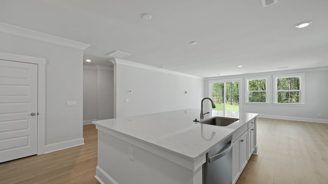 Furnished interior view inside a new home in Livingston Woods, Irmo (Image 7).