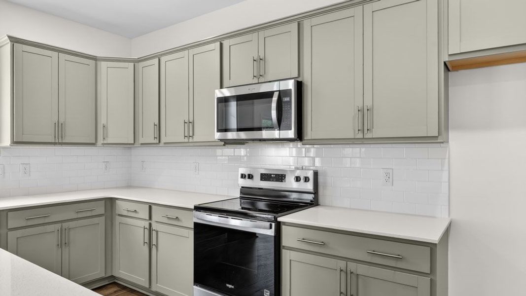 Furnished interior view inside a new home in Olive Branch, Wilson's Mills (Image 8).