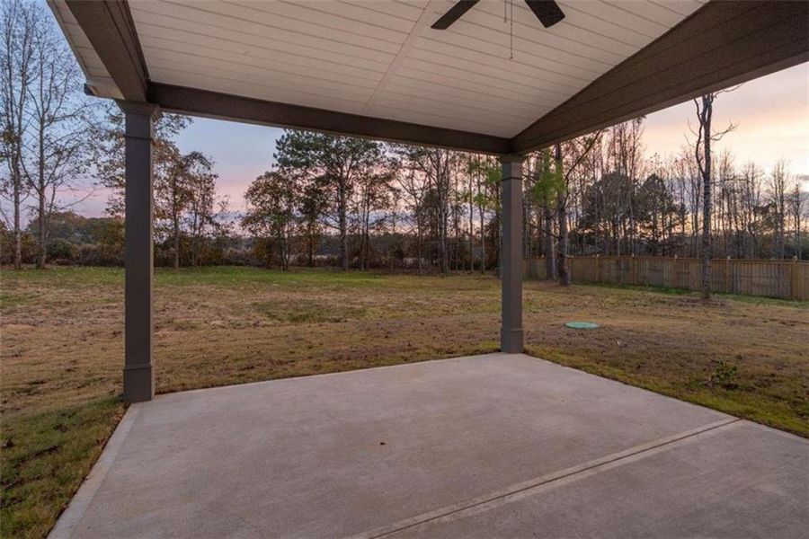 Exterior details and patio area of a home in , Good Hope (Image 4).