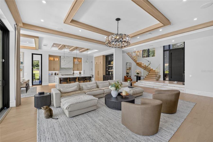 Furnished interior view inside a new home in , Ocala (Image 5).
