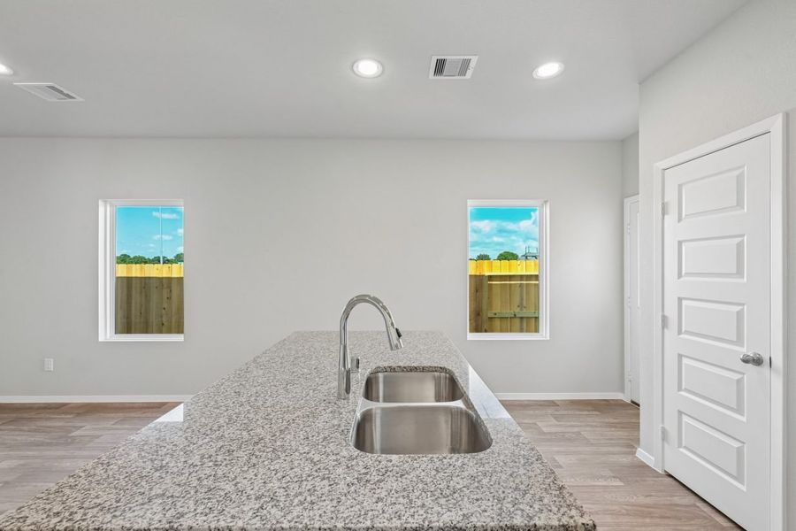 Close-up of interior finishes inside a home in Mustang Meadows, Waller (Image 11).