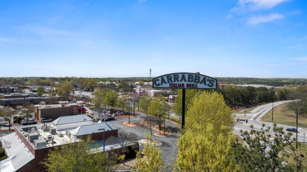 Front exterior of a new home in Fairhaven, Lithia Springs, GA, highlighting curb appeal (Image 34). Front exterior of a new home in Fairhaven, Lithia Springs, GA, highlighting curb appeal (Image 34).
