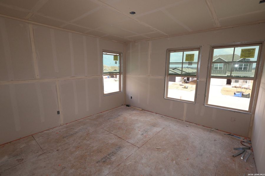 In-progress construction of a new home in Meadows at Clear Springs, New Braunfels, TX (Image 24).