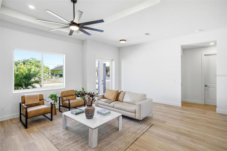 Furnished interior view inside a new home in , North Port (Image 17).