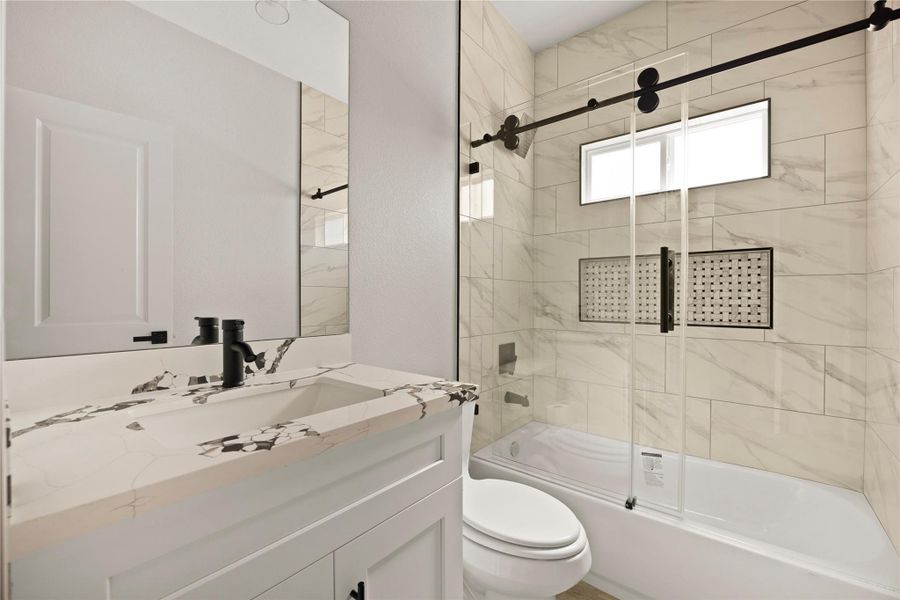 Furnished interior view inside a new home in , Trinity (Image 5).