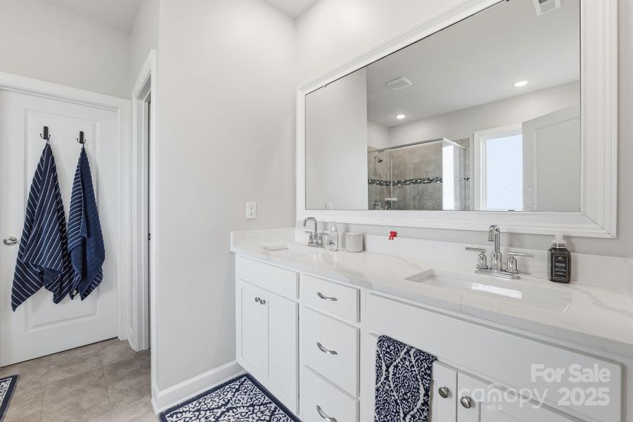 Primary bathroom Primary bathroom