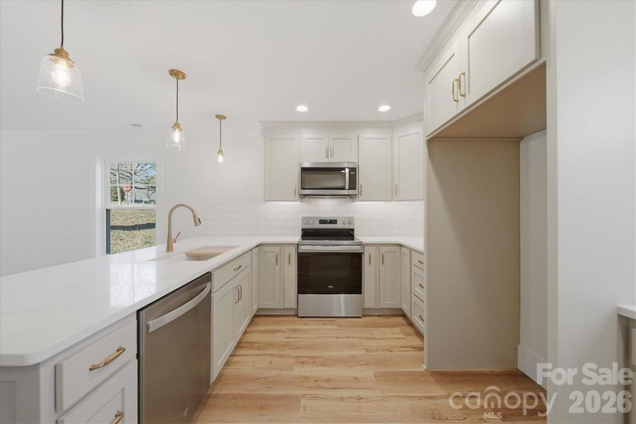 Furnished interior view inside a new home in , Statesville (Image 11).