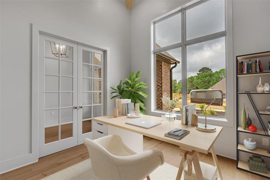 Furnished interior view inside a new home in , Longview (Image 5). Furnished interior view inside a new home in , Longview (Image 5).