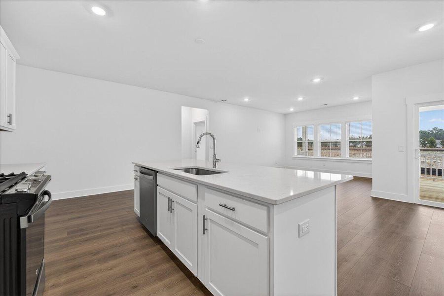 Furnished interior view inside a new home in , Summerville (Image 9).
