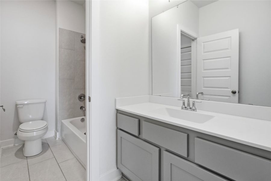 Furnished interior view inside a new home in The Trails, New Caney (Image 6). Furnished interior view inside a new home in The Trails, New Caney (Image 6).