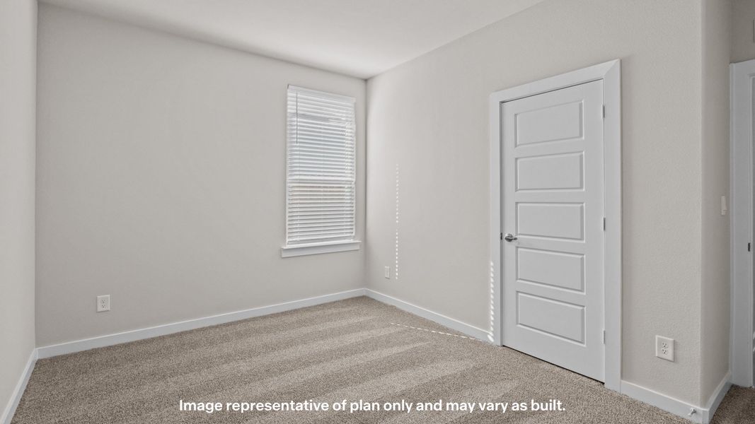 Representative unfurnished interior of a home built from the Portales by D.R. Horton in Homestead at Parks Bell Ranch, Odessa (Image 23).