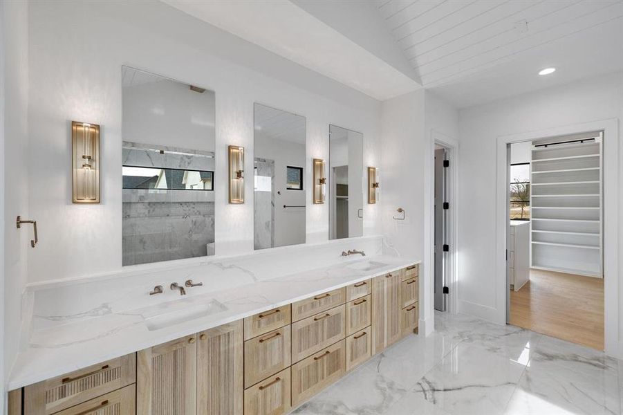 Furnished interior view inside a new home in , Gunter (Image 15).